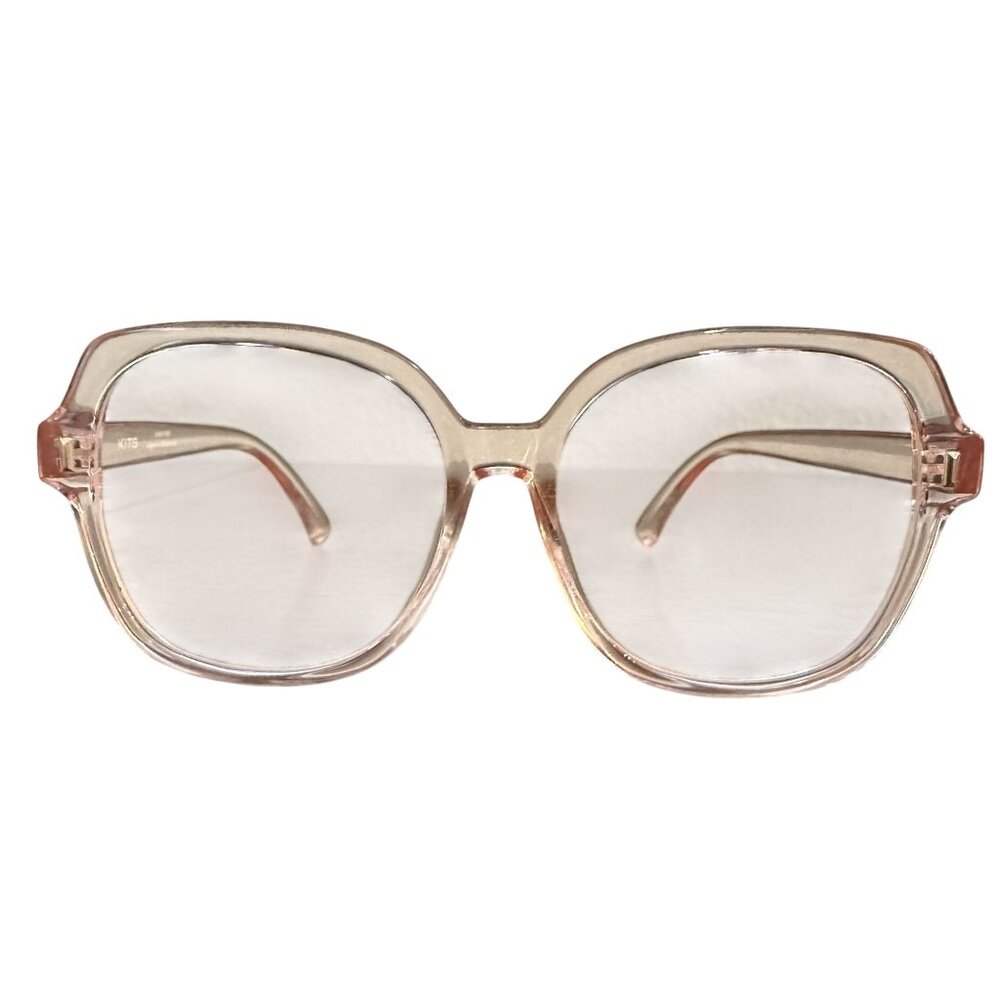 Kits Sunday Crystal Pink Standard Readers +0.75 Blue Light Blocking Glasses